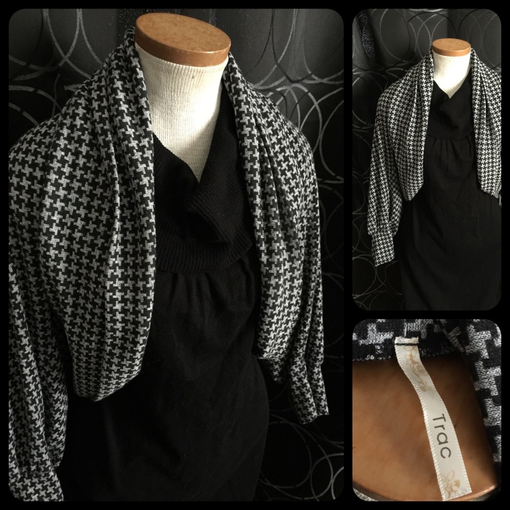 Black and gray Cardigan